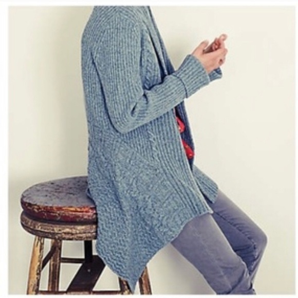 Anthropologie Sweaters - Anthro Canary Knitting Needles Cardigan. Size S